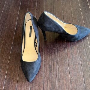 Black Suede Heels